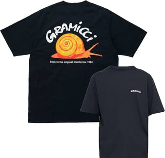 Snail Tee Vintage Black