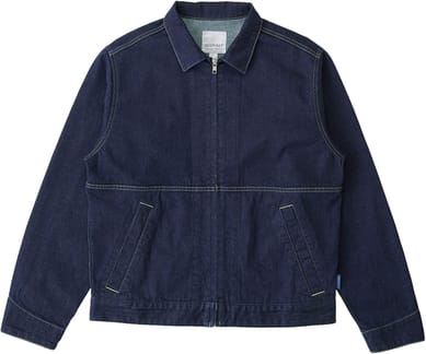 Japanese Slub Denim Jacket Indigo