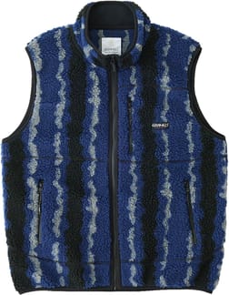 Ripple Sherpa Vest Navy Ripple