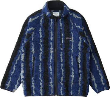 Ripple Sherpa Jacket Navy Ripple