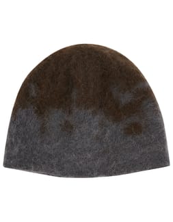 Mohair Splatter Beanie Slate Splatter