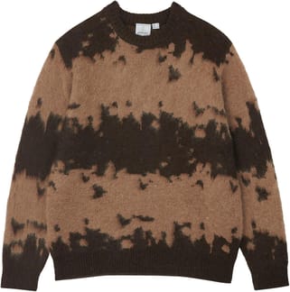 Mohair Splatter Sweater Taupe Splatter