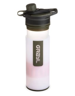 GeoPress Purifier Bottle Alpine White