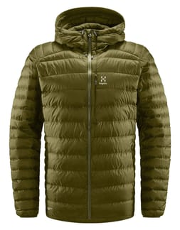 Roc Down Hood Men Olive Green