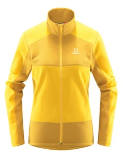 Buteo Mid Jacket Women Pumpkin Yellow/Autumn Leaves