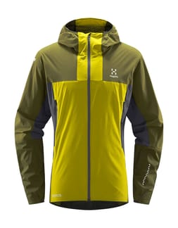 L.I.M Alpha Hood Men Aurora/Olive Green