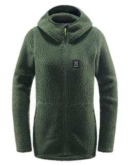 Pile Hood Women Fjell Green