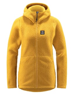 Pile Hood Women Autumn Leaves