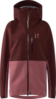Alper Proof Jacket W Maroon Trail/Misty Mauve