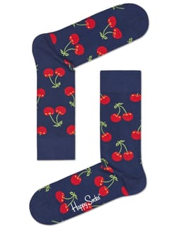 Cherry Sock Navy