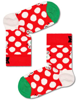 Big Dot Kids Snowman Sock Red