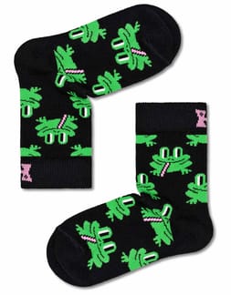 Kids Frog Sock Black