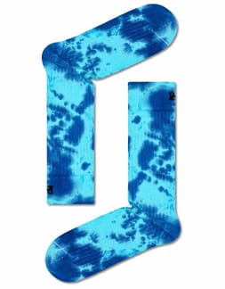 Tie Dye Sock Light Blue