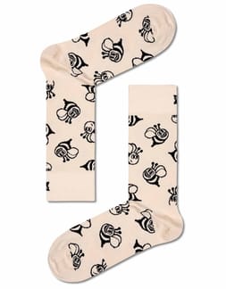 Bee Sock White