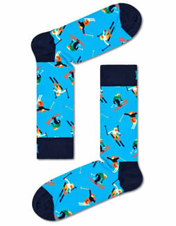 Skiing Sock Blue