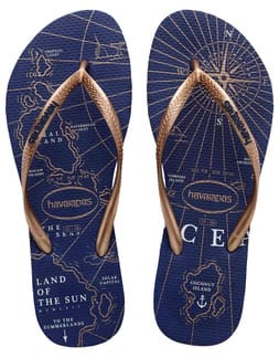 Slim Nautical Azul Marino/Rose Gold/Blanco