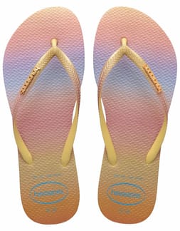 Slim Gradient Sunset Yellow Pixel