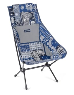 Chair Two Blue Bandanna Quilt