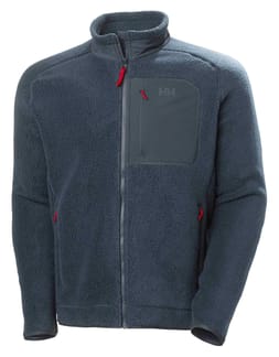 Panorama Pile Block Jacket Navy