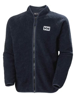 Box Pile Jacket Navy