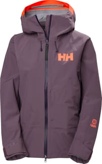 W Sogn Shell Jacket Smoked Purple