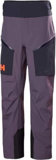 W Sogn Shell Pant Smoked Purple