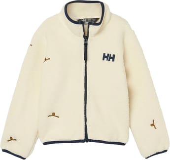 K Frosty Pile Jacket Cream Emb