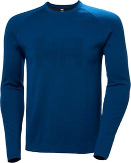 Lifa Merino Knitevo Crew Dark Blue