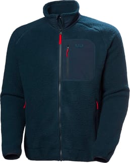 Panorama Pile Block Jacket Navy