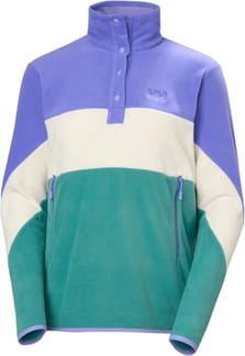 W Daybreaker Hugg Snap Fleece Ultra Violet