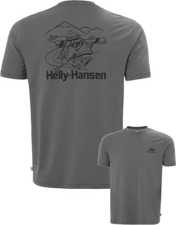 Skog Graphic T-Shirt Thunder Grey