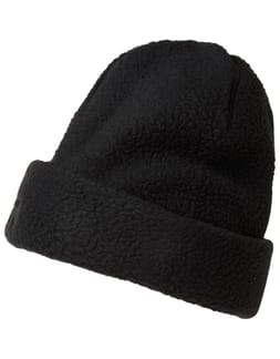 Pile Fleece Beanie Black