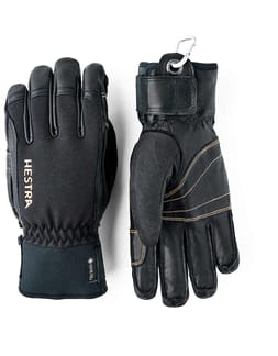Glove Army Leather Gore-Tex Short Black/Black