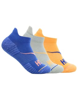 No-Show Run 3-Pack Socks Sherbet/Limestone/Dazzing Blue