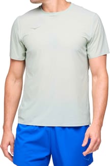 M Airolite Run Short Sleeve Aloe Vera