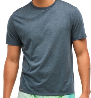 M Glide Tech Short Sleeve Varsity Navy