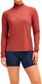 W Glidetech Quarter Zip Rouge