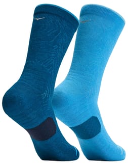 U Crew Run Sock 3-Pack Hazy Blue / Soft Cobalt / Night Glw Blue