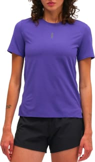 W Everyrun Short Sleeve Cosmic Purple