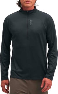 M Skyform Half-Zip Black Htr