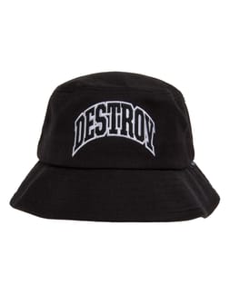 Cap Destroy Rebuild Bucket Black