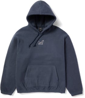 Sweat Griffith Hood Fleece Blue Night
