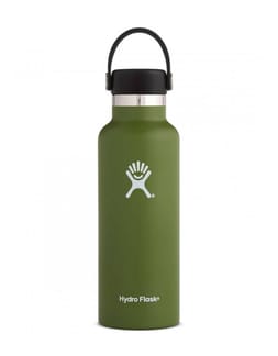 18 Oz Standard Mouth With Standard Flex Cap Olive
