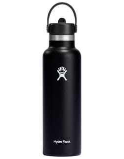21 Oz Standard Flex Straw Cap Black