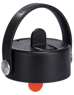 Wide Mouth Flex Straw Cap Black