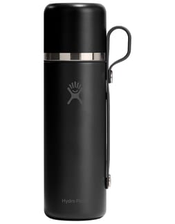 28 Oz Hot Flask And Cup Black