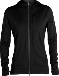 W Quantum III LS Zip Hood Black