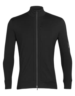 M Merino Quantum III LS Zip Black