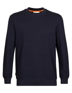 M Merino Central II LS Sweatshirt Midnight Navy