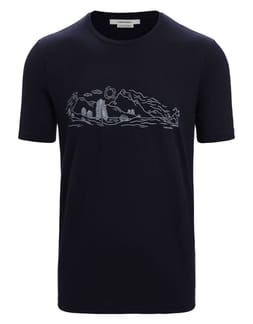 M Tech Lite II SS Tee Nature Sprint Midnight Navy